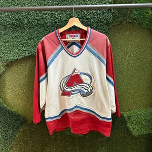 Vintage NHL Colorado Avalanche  Hockey Jersey Medium